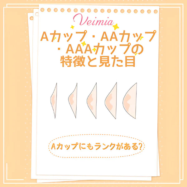 A罩杯其實也有分級嗎？A罩杯、AA罩杯、AAA罩杯的特徵與外觀差異