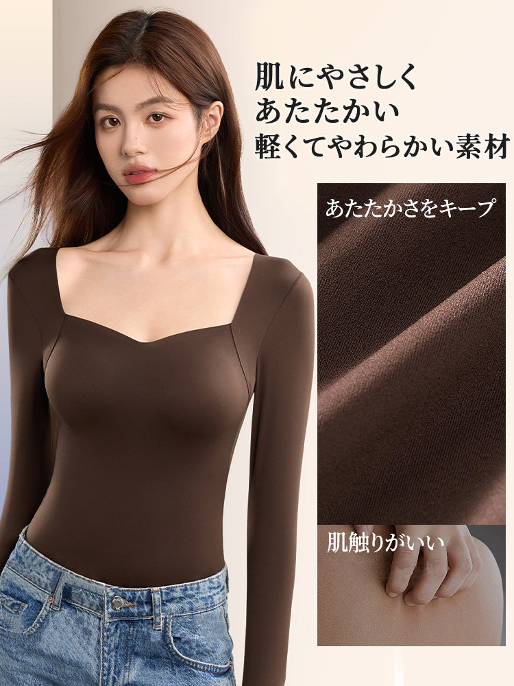 【兩件套裝價7,980日圓】VEIMIA 保暖內搭 | 溫暖舒適 顯瘦 百搭內搭 適合想在秋冬疊穿中保持苗條身形的您
