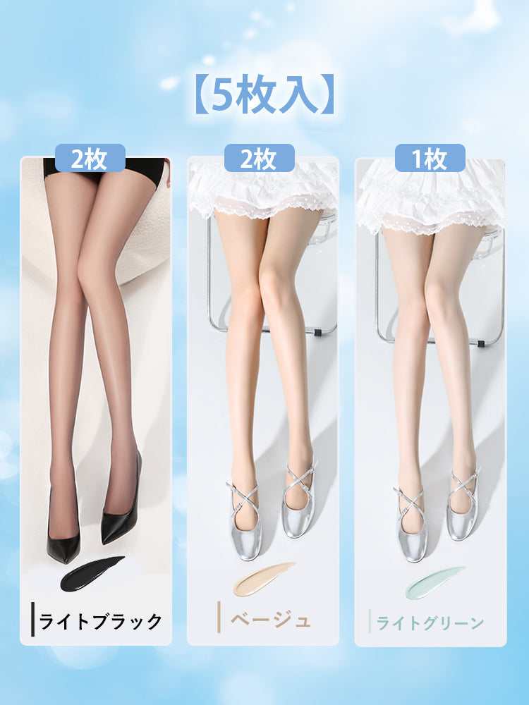 【五件套 4,980日圓】 VEIMIA 絲襪 | 膚色修飾 抗UV 美肌 上班族時尚
