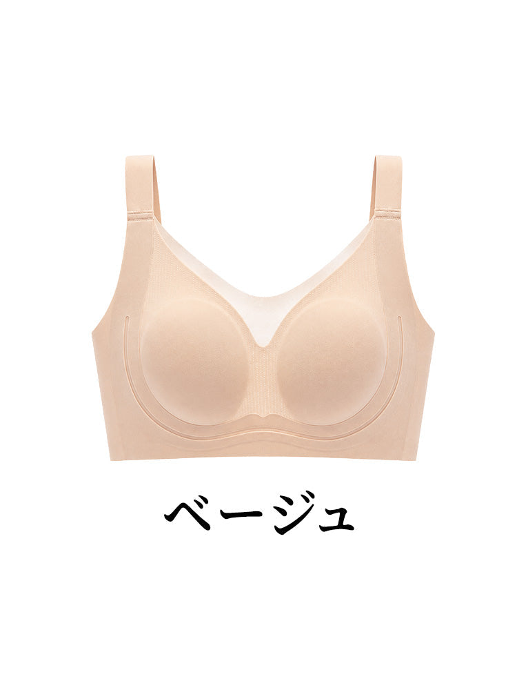 シームレス ブラ ベージュ ヴェーミア