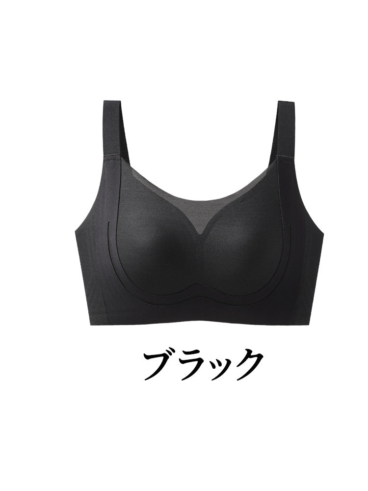胸 を 小さく 見せる ブラ ブラック VEIMIA