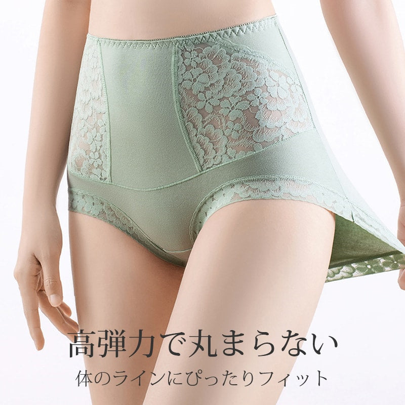 【5件套裝 ¥4,990日元】VEIMIA 蕾絲內褲 | 採用親膚純棉材質，透氣不悶熱！完整包覆臀部，不捲邊、不卡臀。純棉褲底保護私密處。