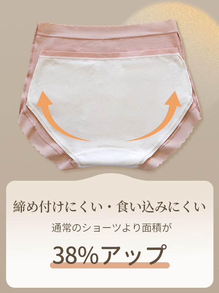 【5件套裝，4,980日圓】VEIMIA 高腰內褲 | 不卡臀 親膚材質 獻給想舒適穿著無束縛感的您