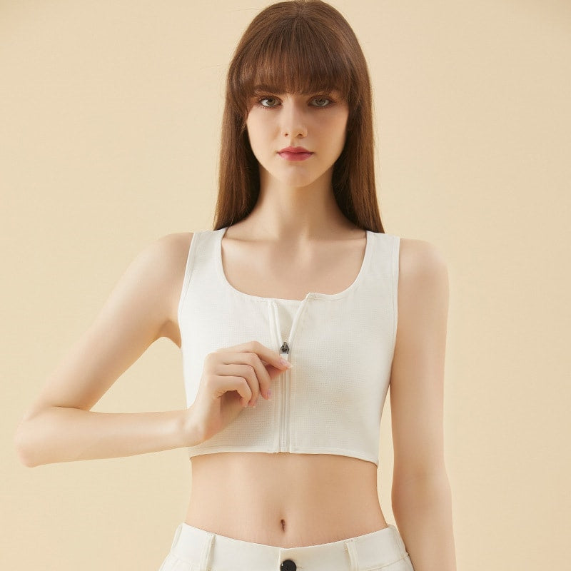 【2件套特價¥5,990日圓】VEIMIA 束胸帶/和服內衣 | 讓大胸部瞬間平坦的束胸衣！實現顯瘦效果的輔助神器！前開式拉鍊設計，一秒穿脫。