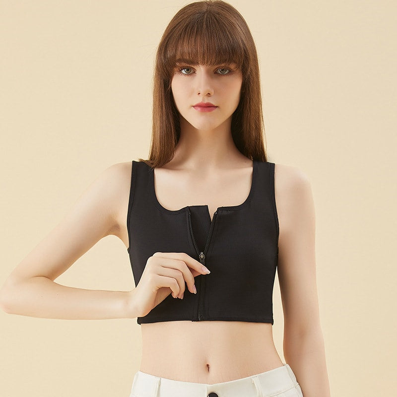 【2件套特價¥5,990日圓】VEIMIA 束胸帶/和服內衣 | 讓大胸部瞬間平坦的束胸衣！實現顯瘦效果的輔助神器！前開式拉鍊設計，一秒穿脫。