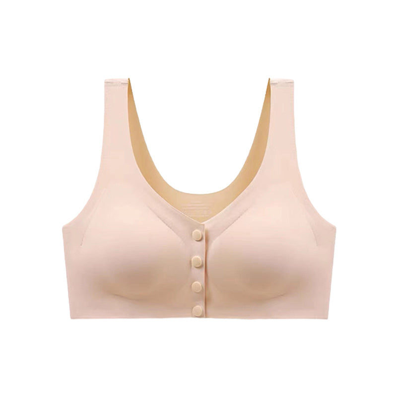 【兩件套裝¥4,990日圓】VEIMIA 乳癌術後內衣 | 前開設計穿脫方便！3D立體剪裁完美貼合肌膚，柔軟無束縛感。義乳專用口袋，輕鬆取放不滑動。