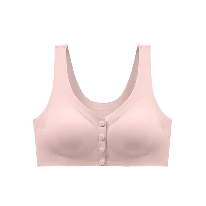 【兩件套裝¥4,990日圓】VEIMIA 乳癌術後內衣 | 前開設計穿脫方便！3D立體剪裁完美貼合肌膚，柔軟無束縛感。義乳專用口袋，輕鬆取放不滑動。