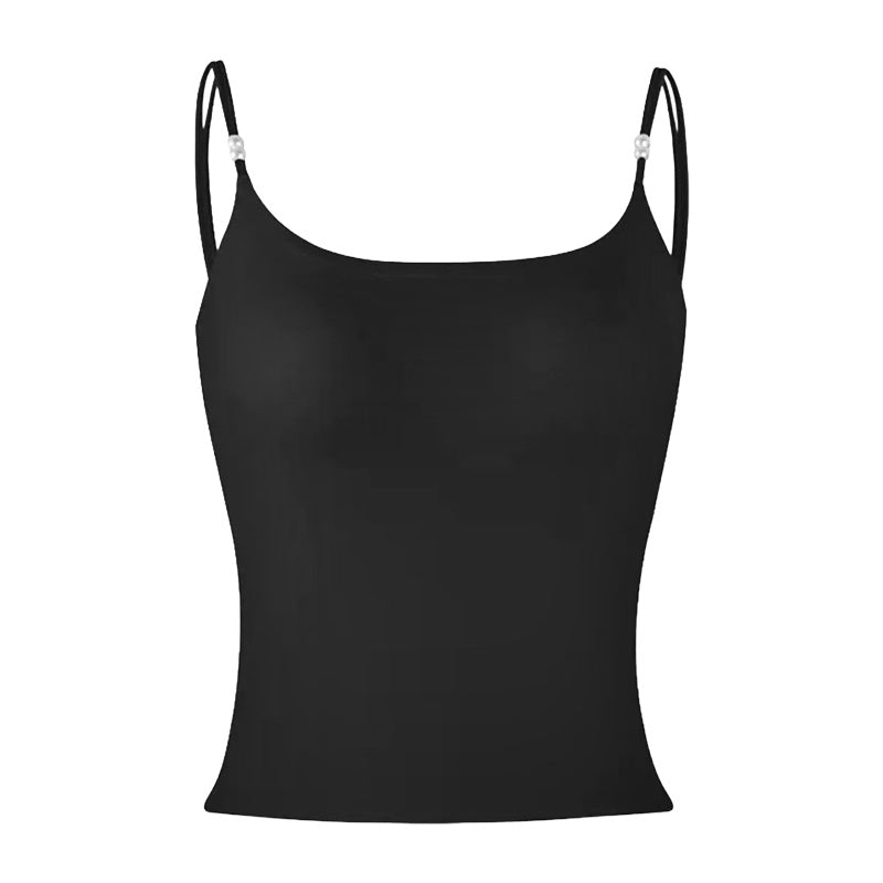 【2件套裝¥6,980日圓】VEIMIA 細肩帶背心 | 無需胸罩，穿著舒適！涼感無縫設計，無壓力♪附山茶花自然香氣。涼感材質，夏天也能保持涼爽。