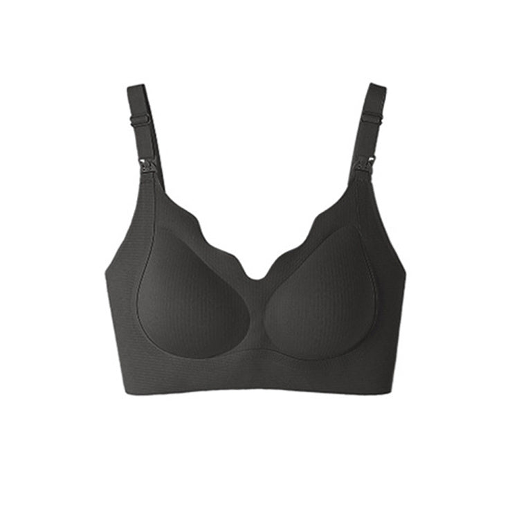 【兩件組¥5,990日圓】VEIMIA 上掀式哺乳內衣 | 一鍵開啟，立即哺乳！採用抗菌加工面料與安全染色技術，守護媽媽們的健康。W型下緣設計，無鋼圈也能托高胸部。