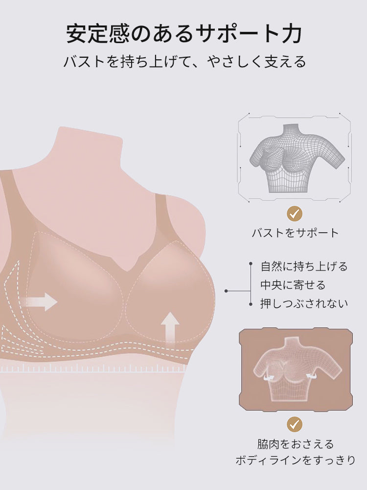 【2件組NT$1,690】VEIMIA 塑身內衣 | 穿著舒適、胸型自然，推薦給想擁有舒適美麗胸型的您