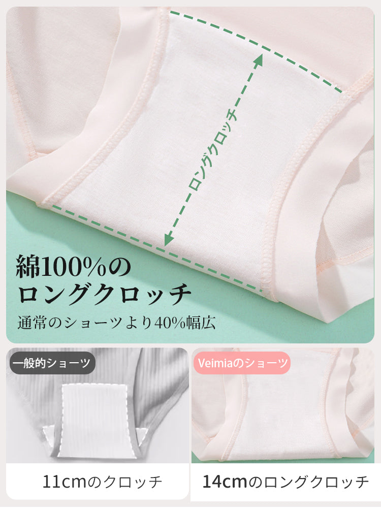 【5件組4,980日圓】VEIMIA 孕婦內褲 | 雲朵般觸感 高彈性且不勒肚 懷孕期間至產後皆可穿
