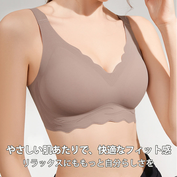 VEIMIA【無線內衣】舒適，恰到好處。【合身罩杯】「恰到好處的舒適」，讓每天更加愉快。