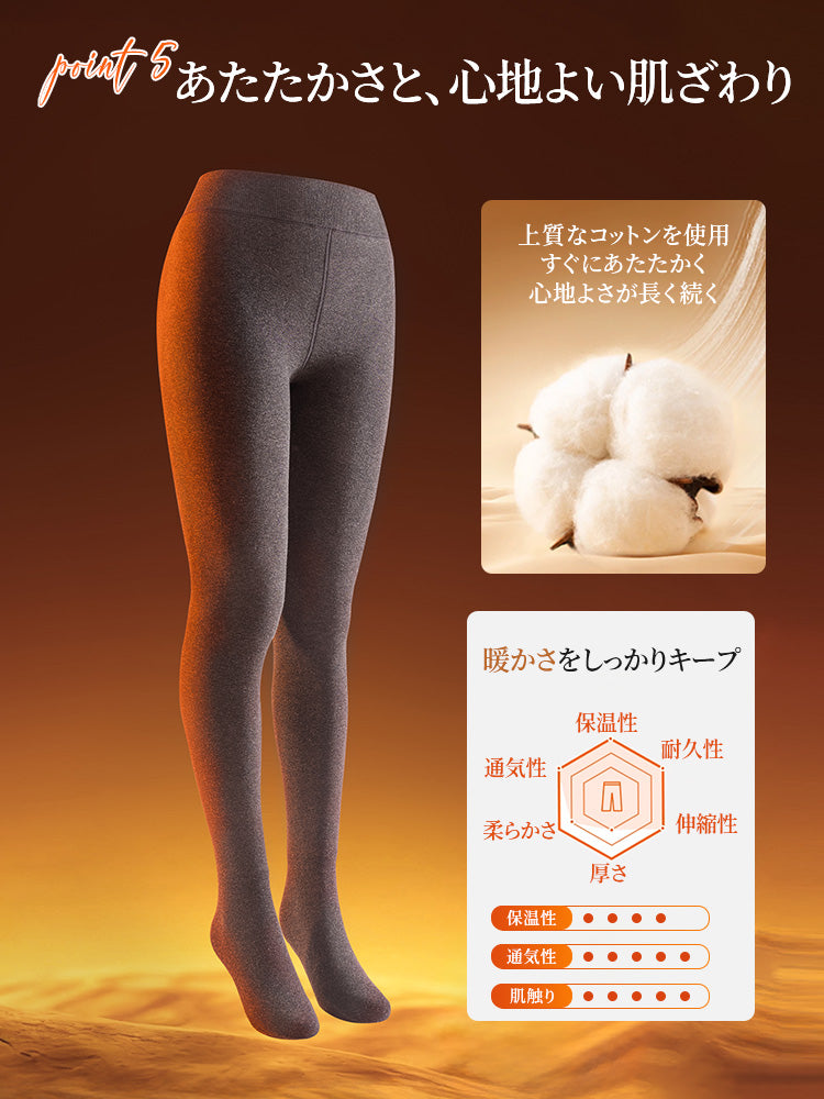 【兩件套裝 6,980日圓】VEIMIA 加絨內搭褲 | 大尺碼 適度壓力 顯瘦 保暖並修飾身形