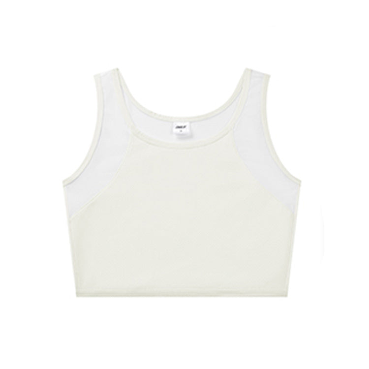 【2件組NT$1,690】VEIMIA 束胸內衣 | 套頭式束胸內衣。穿上立即小2個罩杯！採用網眼布料，即使流汗也不易悶熱。加寬側邊，牢牢包覆副乳。