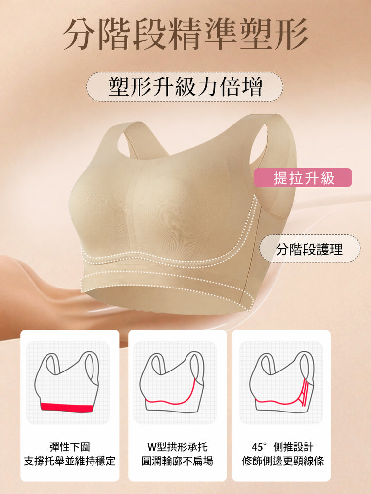 【優惠2件組 NT$1,890】VEIMIA 無痕・顯瘦內衣 | 人氣無背扣設計升級，舒適包覆、自然修飾胸型。無論日常、居家或輕度運動皆適穿，簡約外型結合機能設計，帶來穩定貼合的舒適穿著體驗。