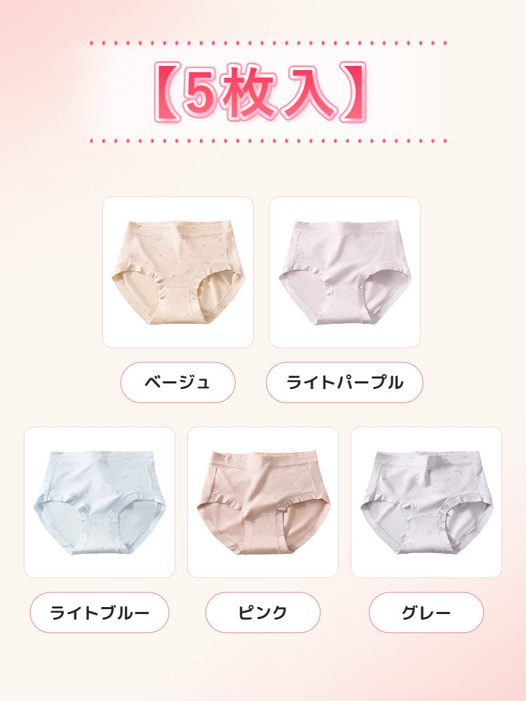 【5件套裝 4,980日元】VEIMIA 無痕內褲 | 觸感柔和 不易卡臀 舒適好穿 適合日常穿著及不喜歡束縛感的人
