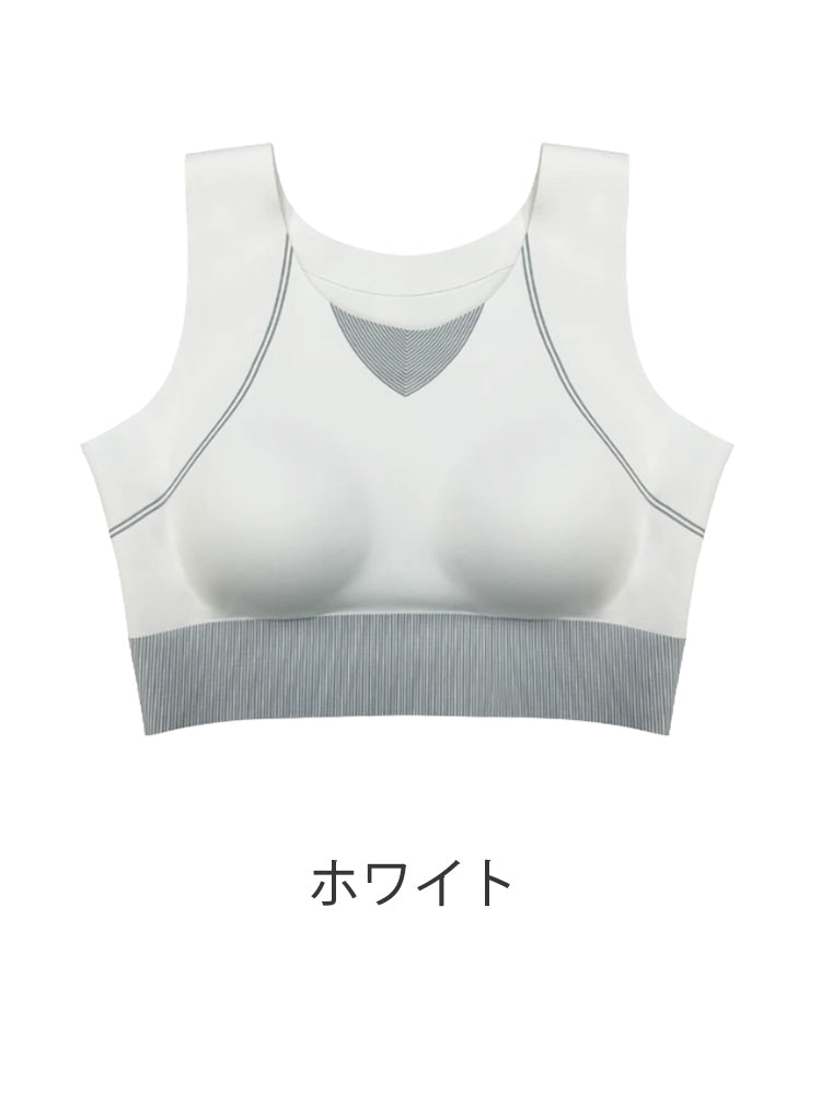 スポーツ ブラ 揺れ ない ホワイト ヴェーミア