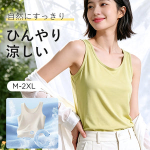【兩件套5,980日圓】 VEIMIA 背心 | 清涼舒適 自然修身 炎熱季節也能保持清爽舒適