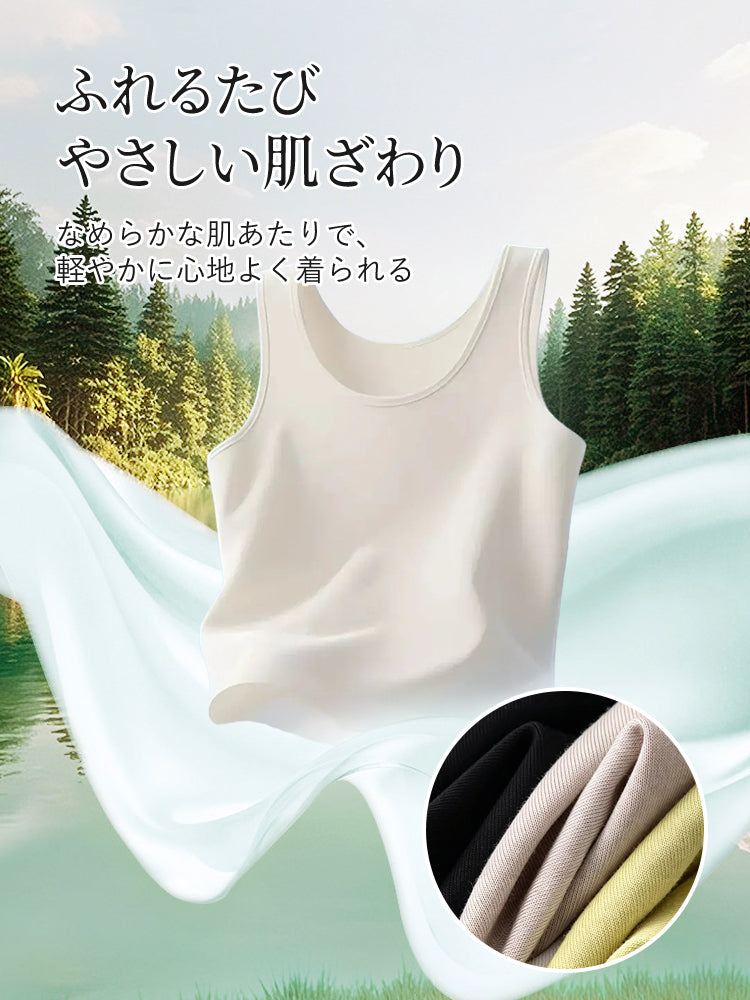 【兩件套5,980日圓】 VEIMIA 背心 | 清涼舒適 自然修身 炎熱季節也能保持清爽舒適