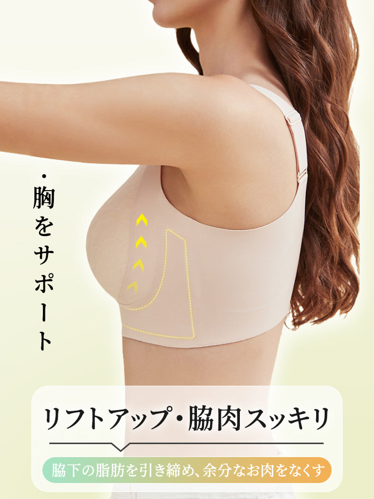 【兩件套裝價 ¥7,980】VEIMIA 大尺碼胸罩 | 立體罩杯提供穩固的胸部支撐！寬版下圍有效防止下垂，打造理想胸型～全罩杯設計自然包覆胸部，呈現俐落外觀♪ 零束縛感，穿著舒適！