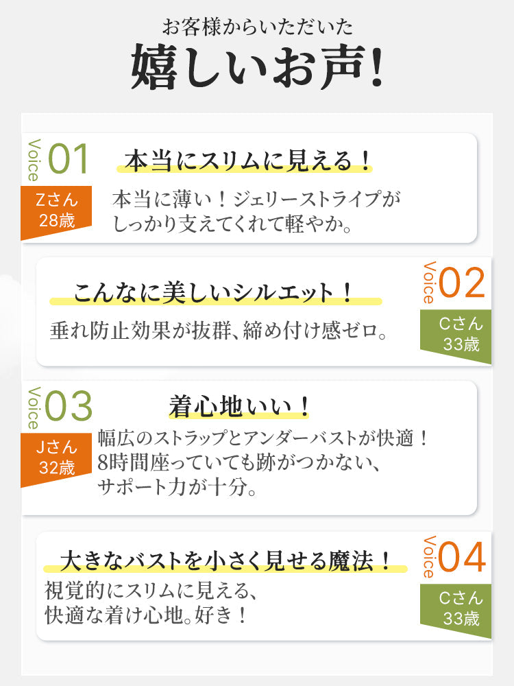 【兩件組，6,980日圓】VEIMIA 小胸顯瘦內衣 | 顯瘦、防下垂、改善外擴，多種場合皆適用