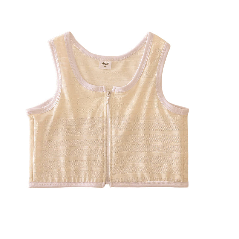 【兩件組，特價¥6,990日圓】VEIMIA 束胸／和服內衣 | 強效支撐，大胸部也能輕鬆隱形！無縫設計，外衣不露痕跡，雙層構造防止乳頭凸顯。網眼材質透氣性極佳，一年四季都舒適。