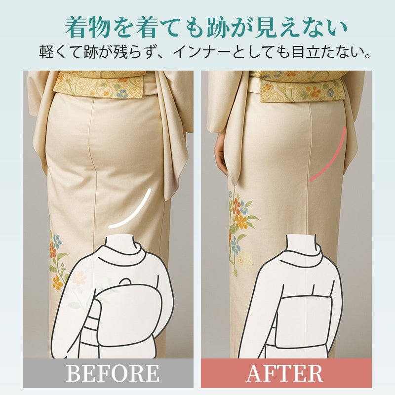 VEIMIA 和服束褲 ❘ 無縫涼感材質，解決夏季和服悶熱問題！免穿內褲三合一功能～收緊腰部X提臀打造優美身形。記憶軟骨與抗菌蠶絲底褲，讓您全天舒適。